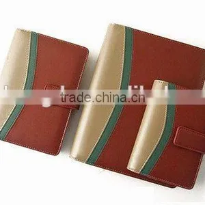 High Quality Customized Made-in-china Leather Folder for Diary(ZDF12-011) thumbnail-6