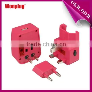 Walmart Gold Supplier Wonplug Patent 2015 Hot Selling Cell Phone Travel Charger thumbnail-4