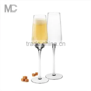 Wholesale Hot Selling Non Led Crystal Long Stem Champagne Glass thumbnail-1