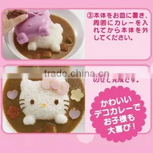Cheapest Kitchen Plastic Cat Shaped Sushi Rice Mold/plastic Mold Making thumbnail-2