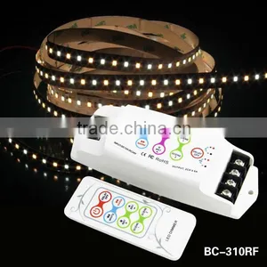 BC-310RF 2 Channel CT Dimmer for Led Strip 12v 24v Color Temperature Led Strip Controller thumbnail-3
