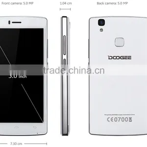 DOOGEE X5 MAX Pro 4000mAh Large Capacity Battery Fingerprint Sensor 5.0 Inch Android 6.0 MTK6737 Quad Core 2GB RAM 16GB ROM thumbnail-1