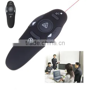 2.4GHz USB 1.1/2.0 Wireless Presenter RF Pointer Pen Remote Control PowerPoint PPT Presentation Mouse Black New thumbnail-3