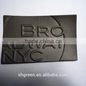 Silk Screeen Printing Apparel Leather Patch thumbnail-5