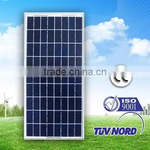 Top Quality and High Conversion Rate Cells 30W Polycrystalline PV Solar Panel thumbnail-1