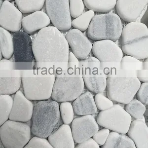 Factory Nature Stone Pebble Stone Mosaic Tile thumbnail-2