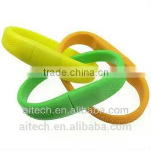 Fashion Bracelet Custom USB With Logo Printing,2GB/4GB/8GB Custom USB 16gb thumbnail-6