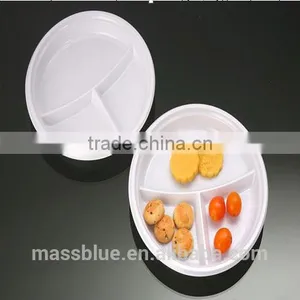 Disposable Plastic Plate Trays, 6 Inch Plastic Plates thumbnail-1