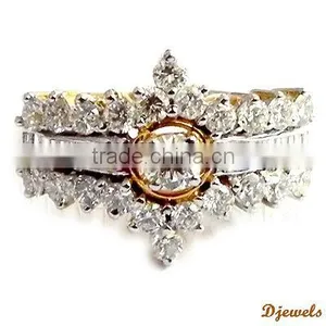 Ladies Diamond Gold Rings, Diamond Anniversary Rings, Rings Jewelry thumbnail-1