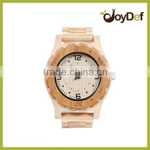 Wholesale Price Unisex Bamboo Watches Brands, Hot Sale Wooden Bamboo Watch | Big Dial Watch thumbnail-4