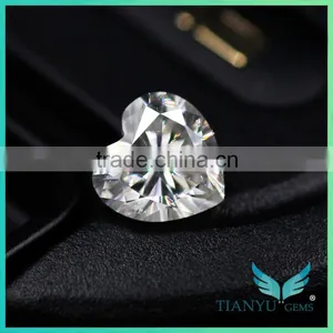 China Best Moissanite Forever Brilliant Heart Cut Loose Moissanite Stones thumbnail-3