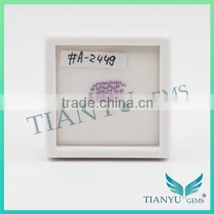 Wholesale Loose Artificial Gems Stone #A2449 Round Brilliant Cut Nano Sital Gems for Jewellery Price Free Samples thumbnail-3