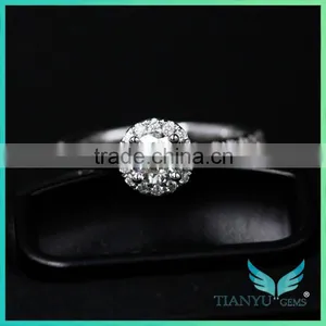 High Jewellery 1ct 1.5ct 2ct Forever One Moissanite Vvs Diamond With Strong Fire thumbnail-2