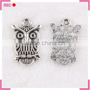 Eagle Pendants Charms for Necklace, Imitate Antique Silver Wholesale Pendant thumbnail-2