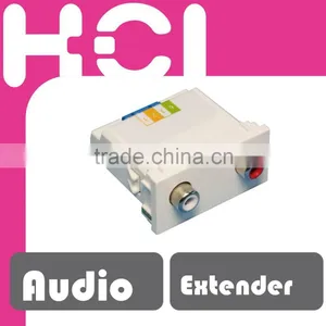 Screw Terminal Type 2RCA Stereo Audio A/V Module thumbnail-1