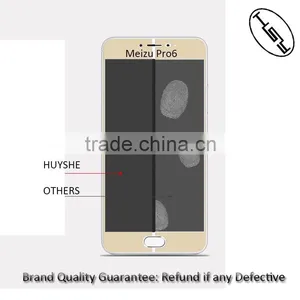 HUYSHE Cell Phone Anti-expolsion Screen 2.5D Full Cover Guard 9H Tempered Glass Protector for Meizu Pro 6 thumbnail-5