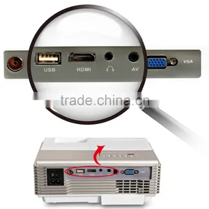 Mini Projector LED Home Cinema Projector for Video TV 1500 Lumen thumbnail-4
