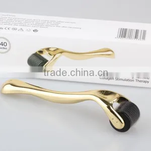 Wholesale 540 Needles Micro Needle Gold Derma Roller thumbnail-3