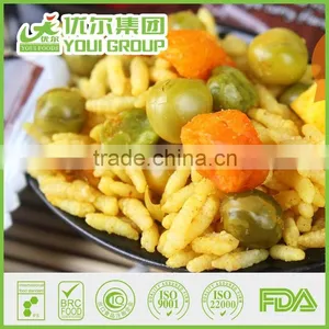 HAHAL BRC ISO Certificate Parisian Yolk Flavor Parched Rice NON-GMO,Rich in Dietary Fibres, Good for Stomach YOUI GROUP thumbnail-2