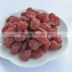 Chinese Dried Strawberry Dry Fruit, Bulk Sweetened Dried Strawberries for Sale thumbnail-1