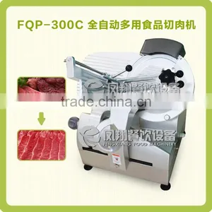 New Condition Frozen Meat Slicing Machine of Table Model thumbnail-1