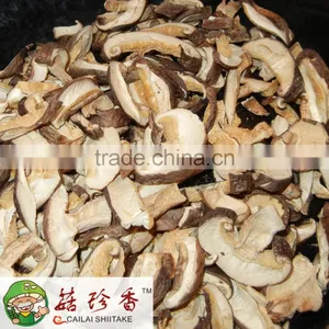 Dried Smooth Shiitake Mushroom Thick Cap Chips thumbnail-1