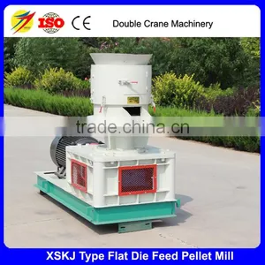 High Efficient Small Flat Die Chicken Feed Pellet Mill Machine thumbnail-6