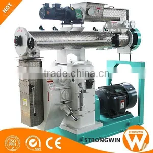 Henan Strongwin Medium Farm 5t/h Sheep Duck Chicken Feed Pellet Machine With Siemens Motor thumbnail-1