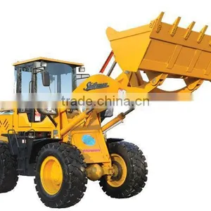 China Hydraulic Articulated Mini Wheel Loader 2.6T 4 Cylincers thumbnail-1
