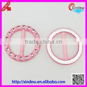 Fashion Dress Buckle With Diamond, Plastic Belt Buckle thumbnail-1