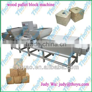 Hot Pressing Wood Pallet Block Making Machine thumbnail-1