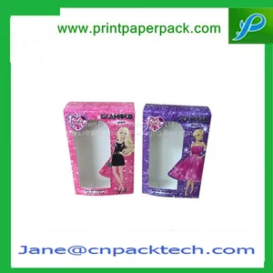 Custom Perfume Box Cosmetic Product Packaging Box Fancy Color Printing Paper Window Box thumbnail-2