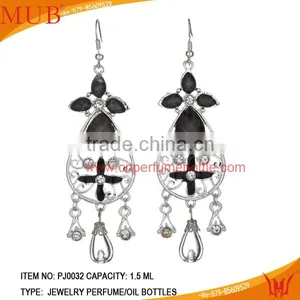 Beautiful Jewelry Pendant Glass Perfume Bottle Jewelry Earring thumbnail-1