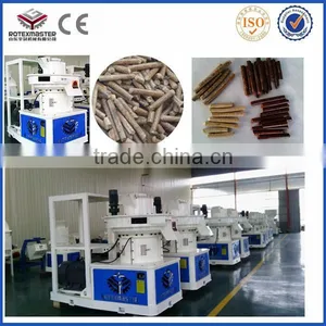 Wood Pelleting Machine, CE Biomass Wood Pellet Line Popular Used in Bulgaria thumbnail-3