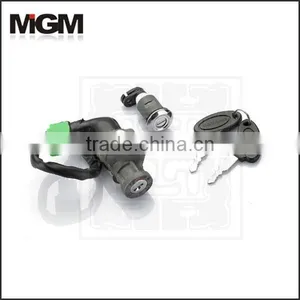 OEM High Quality Motorcycle Ignition Switch , Motorcycle Ignition Key Switch Lock Set thumbnail-4