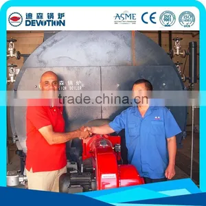 China Safety High Efficiency 3pass Full Automatic Control System Horizontal Steam Boilers thumbnail-5