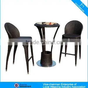 Luxury Bar Stool Wholesale Rattan Bar Furniture (2059) thumbnail-1