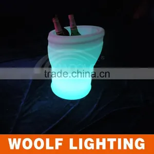 Super Fashionable Design Rechargeable Glowing LED Lighted Bar Ice Bucket thumbnail-5