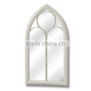 Simple Line Rustic Decorative Iron Mirror Wall thumbnail-1