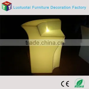 Led PE Plastic Bar Counter With RGBW Color Change thumbnail-6