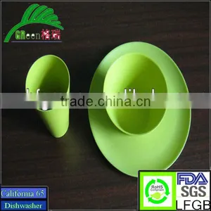 The High Quality Natural Biodegradable Bamboo Fiber Tableware thumbnail-1