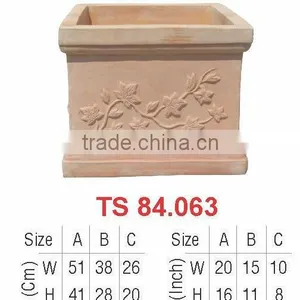Vietnam Outdoor Terracotta Flower Pot thumbnail-1