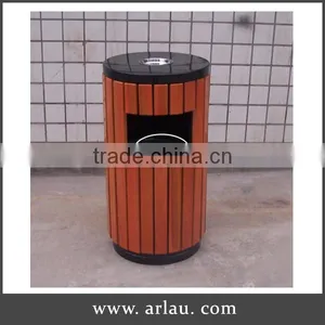 Arlau Outdoor Wpc Park Dustbin thumbnail-1