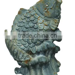 Home Decoration Cast Iron Little Gold Fish thumbnail-1