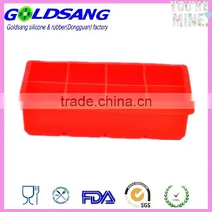 8 Perfact Cube Ice Maker Silicone Square Tray Mold thumbnail-3