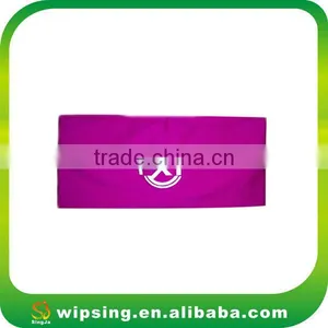 Custom High Stretch Wide Cotton Lycra Headband With Logo Wholesale thumbnail-1