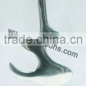 Trumpet Vase, Fluted Vase, Metal Trumpet Vase thumbnail-5