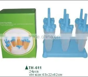 Plastic Rocket Popsicle Molds and Ice Lolly Moulds thumbnail-2