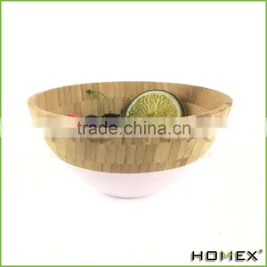 Wholesale Salad Bowl Mad of Bamboo Homex BSCI/Factory thumbnail-1