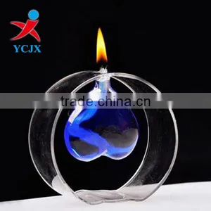 NEW SALE HANDMADE BOROSILICATE GLASS KEROSENE LAMP thumbnail-1